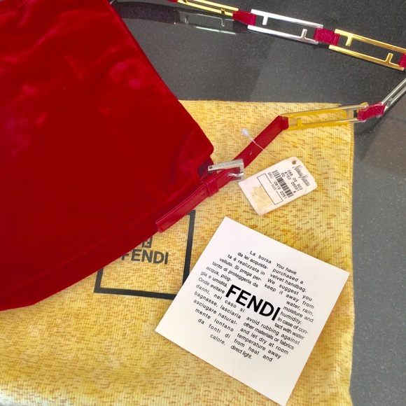 Fendi Handbags - 💝FENDI RARE VINTAGE BAG by KARL LAGERFELD